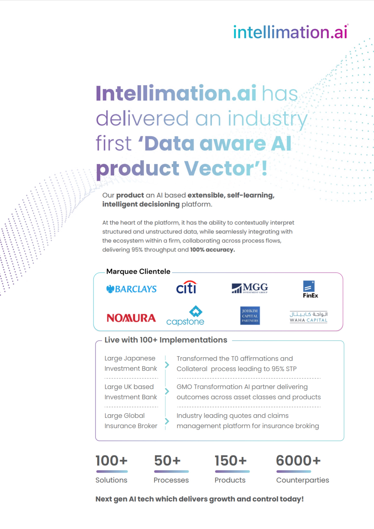 Data-Aware AI brochure